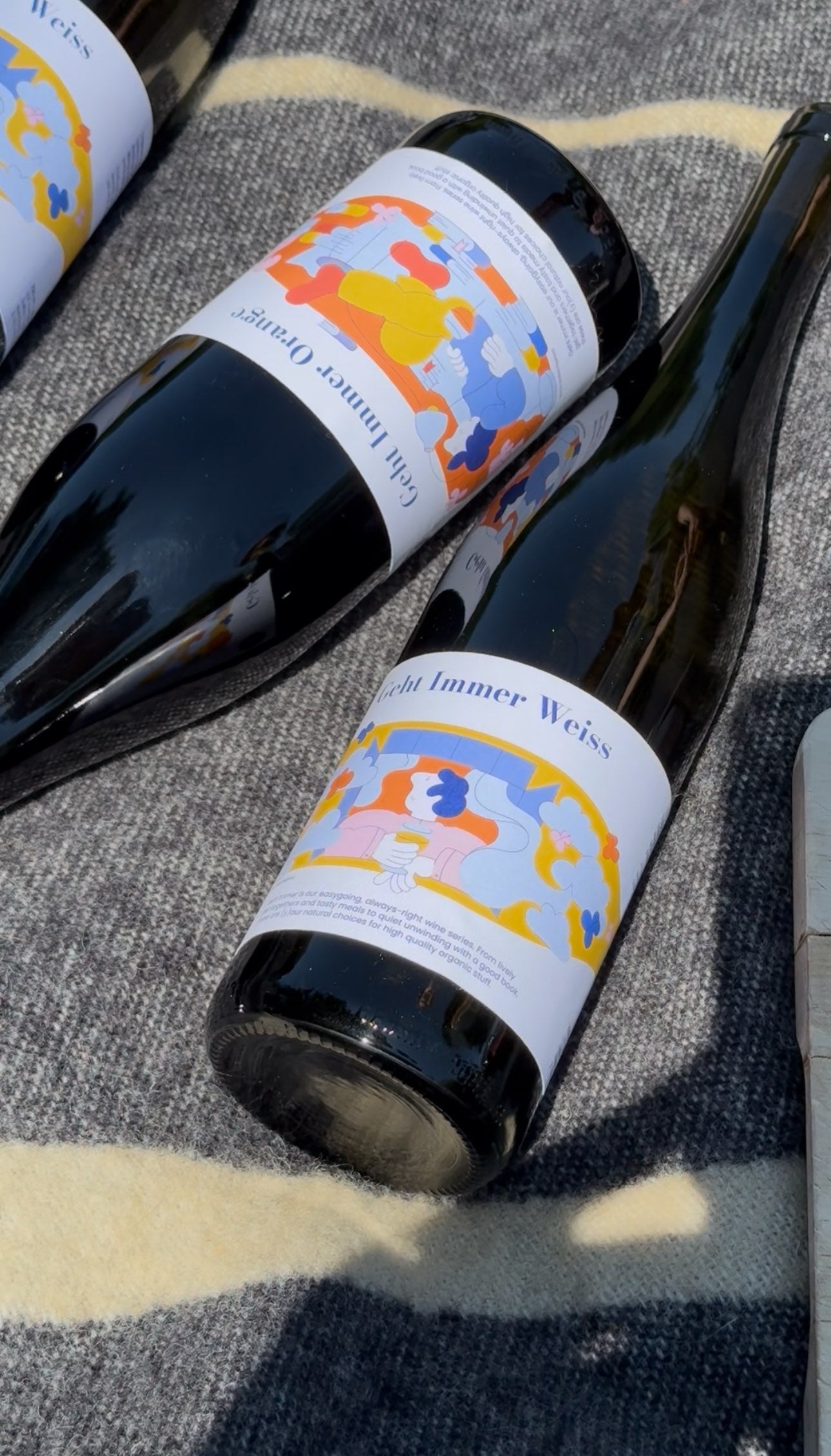 Geht Immer Weiß & Orange Sixpack