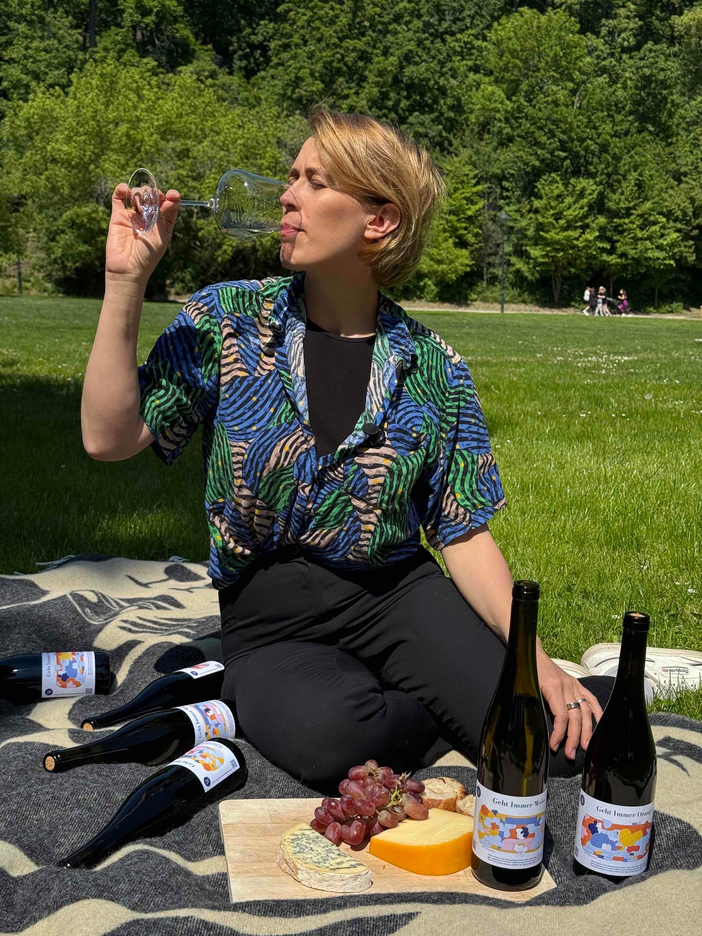 Geht Immer Orange & Weiss Duo