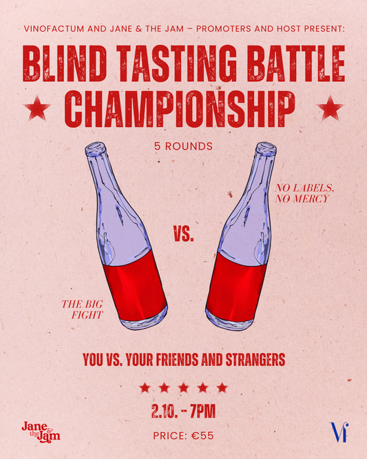 Blind Tasting Battle @ Jane & The Jam – Tickets